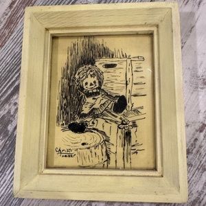 Raggedy Ann drawing